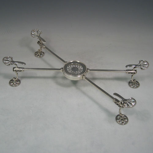 Antique Silver Dish Crosses