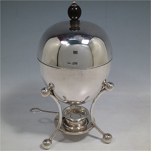 Antique Silver Egg Coddlers