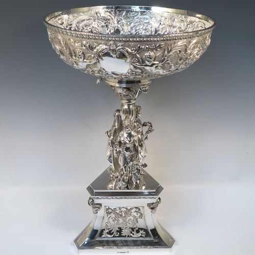 Antique Silver Center Pieces