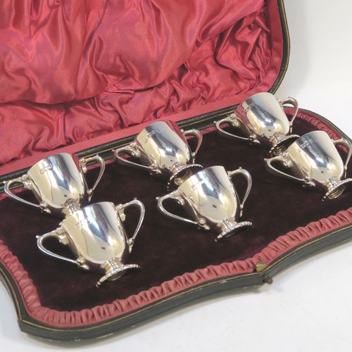 Antique Silver Liqueur Tot Sets