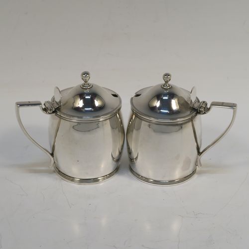 Antique Silver Mustard Pots