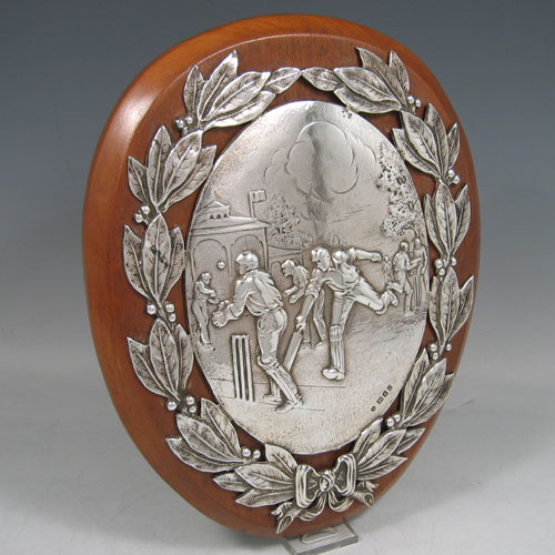 Antique Silver Plaques