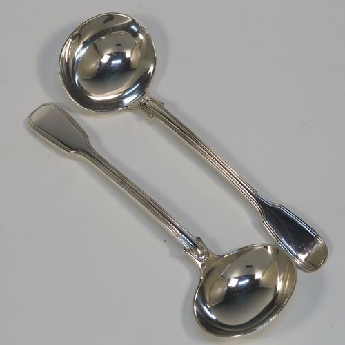 Antique Silver Sauce Ladles