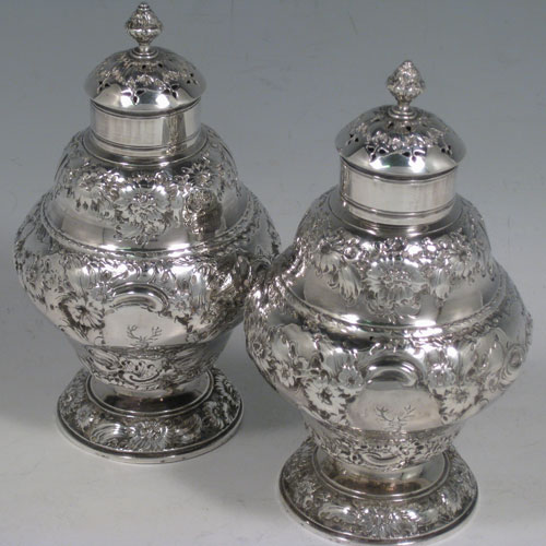 Antique Silver Casters